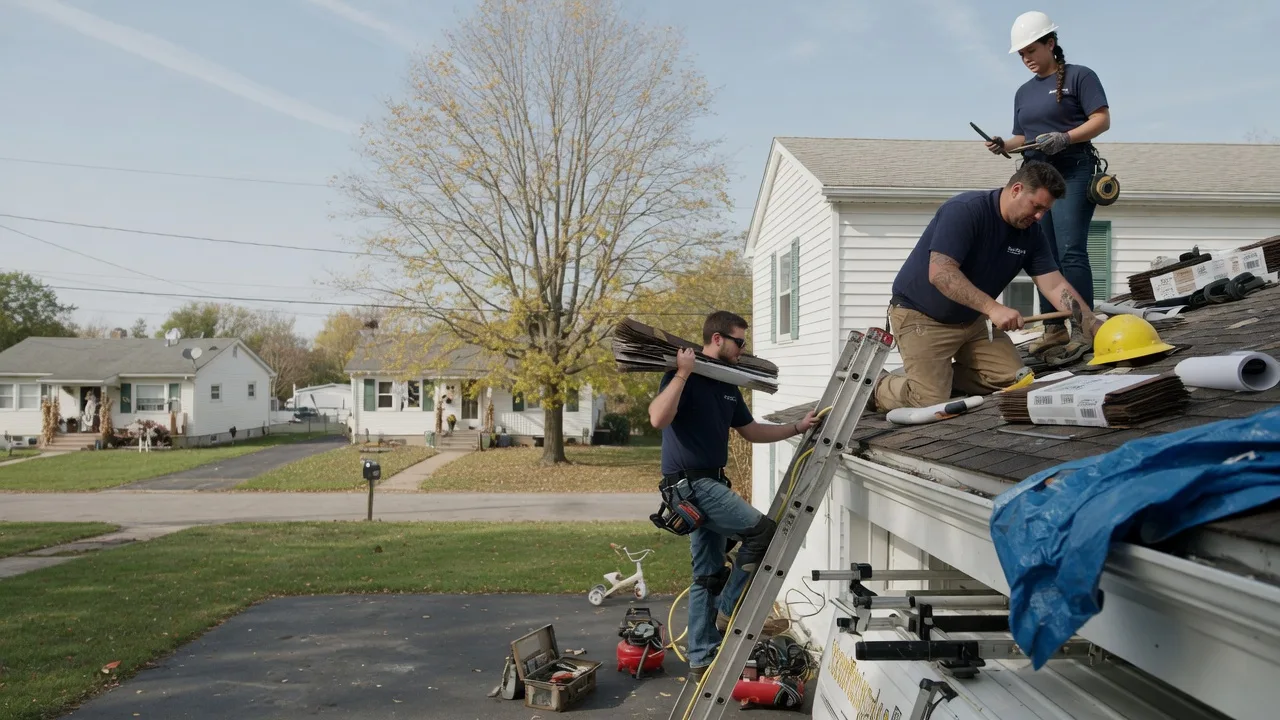 Local Roofing Contractors in New Waverly, IN near me